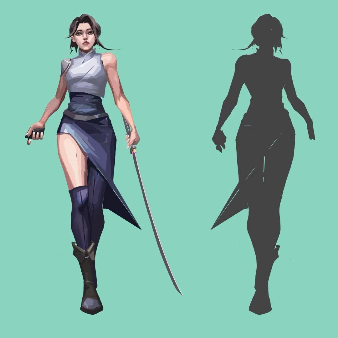 Lyra key art and silhouette